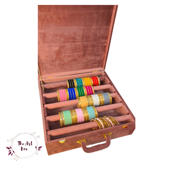 Jumbo Bangle Box : 5 Rod