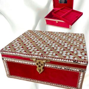 Aaina Collection: Red Vanity Box